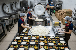 Cung Cấp Gạo Suất Ăn Công Nghiệp Số Lượng Lớn – Giao Hàng Tận Nơi, Đúng Hạn